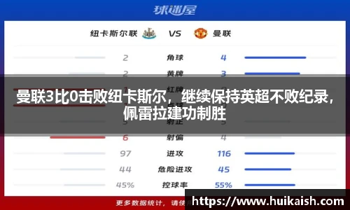 曼联3比0击败纽卡斯尔，继续保持英超不败纪录，佩雷拉建功制胜